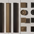 Modern Bathroom Accessories With Floor Drains And Drain Covers In Black Brown Colors