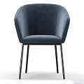 Light Gray Velvet Upholstered Accent Chair Modern Design with Black Metal Legs