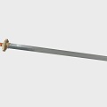 Chinese Longquan Sword Sword Long Sword Ancient Sword 3d model