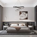 Modern Bedroom 3d model