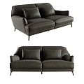 Double sofa 3d model