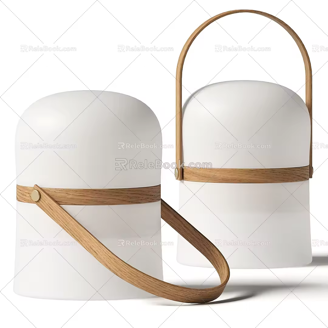 Modern table lamp 3d model