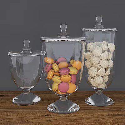 Modern Food Decorations 3d model Modern Food Decorations 3d model