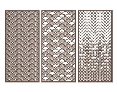 New Chinese Partition 3d model New Chinese Partition 3d model