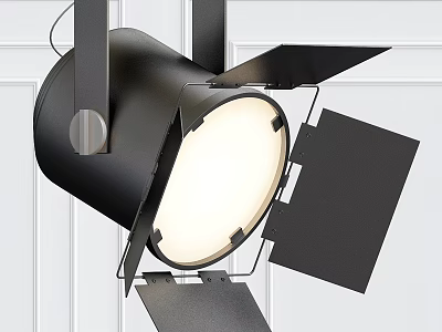 Modern spotlights 3d model