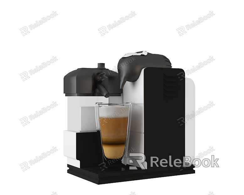 Modern coffee machine model