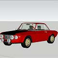 Car Model SU 3d model