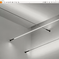 Modern Slim Wall Lamps with Corner-Mounted Sleek Design and Soft White Light Illumination