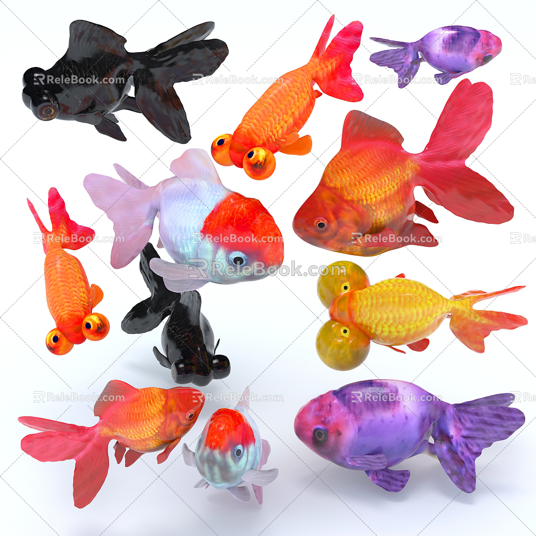 Modern Fish 3d model