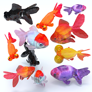 Modern Fish 3d model