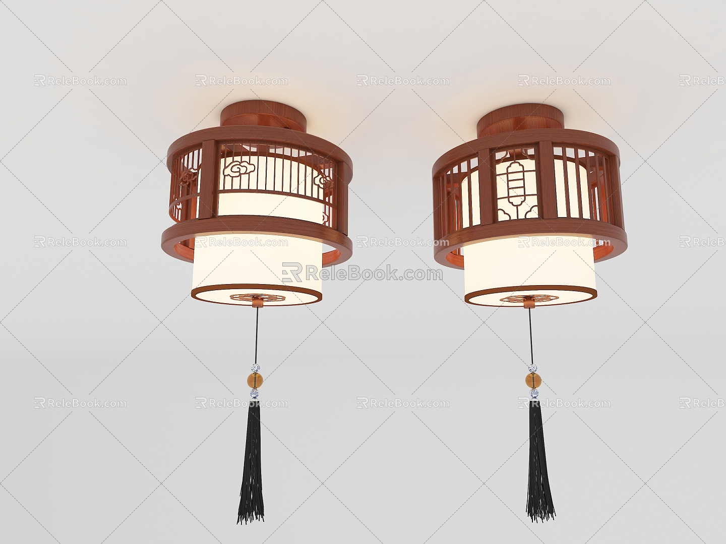 New Chinese-style ceiling aisle lamp model