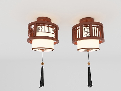 New Chinese-style ceiling aisle lamp model