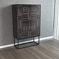 Ethnic-style sideboard 3d model