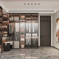 Modern Cloakroom 3d model