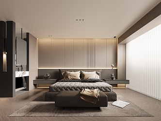 Italian Bedroom 3d model