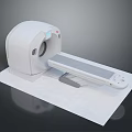 White Medical CT Scanner Diagnostic Imaging Equipment With Patient Examination Table