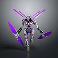 Mech warrior machine battle armor mechanical battle armor machine warrior battle robot game robot 3d model