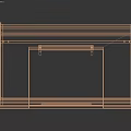 Wooden Desk With Adjustable Tilting Top And Stable Support Legs