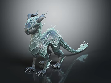 Modern game character sea dragon sea beast (ID:ggajh936657)