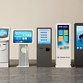 Interactive Kiosk Collection With Various Modern Designs And Touch Screen Displays