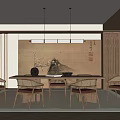 Song Style Restaurant 3d model