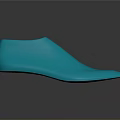 Blue Orthopedic Medical Insole Device For Foot Support And Comfort