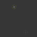 Cute Silver Robot Character With Green Smiling Eyes Red Top Light And Mechanical Limbs