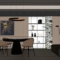 Modern Chess Room 3d model
