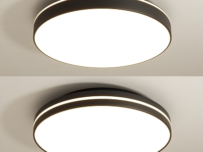 Modern minimalist ceiling lamp model