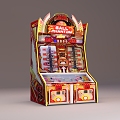 Amusement equipment lottery machine 3d model