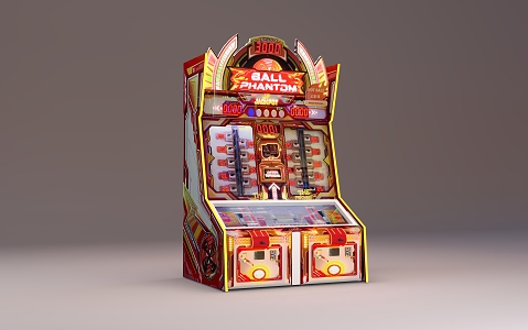 Amusement equipment lottery machine 3d model