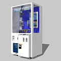 Modern Game Machine 3d model
