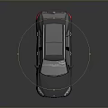 Luxury Gray SUV With Sleek Body Roof Rack Front Grille And Black Wheels Design