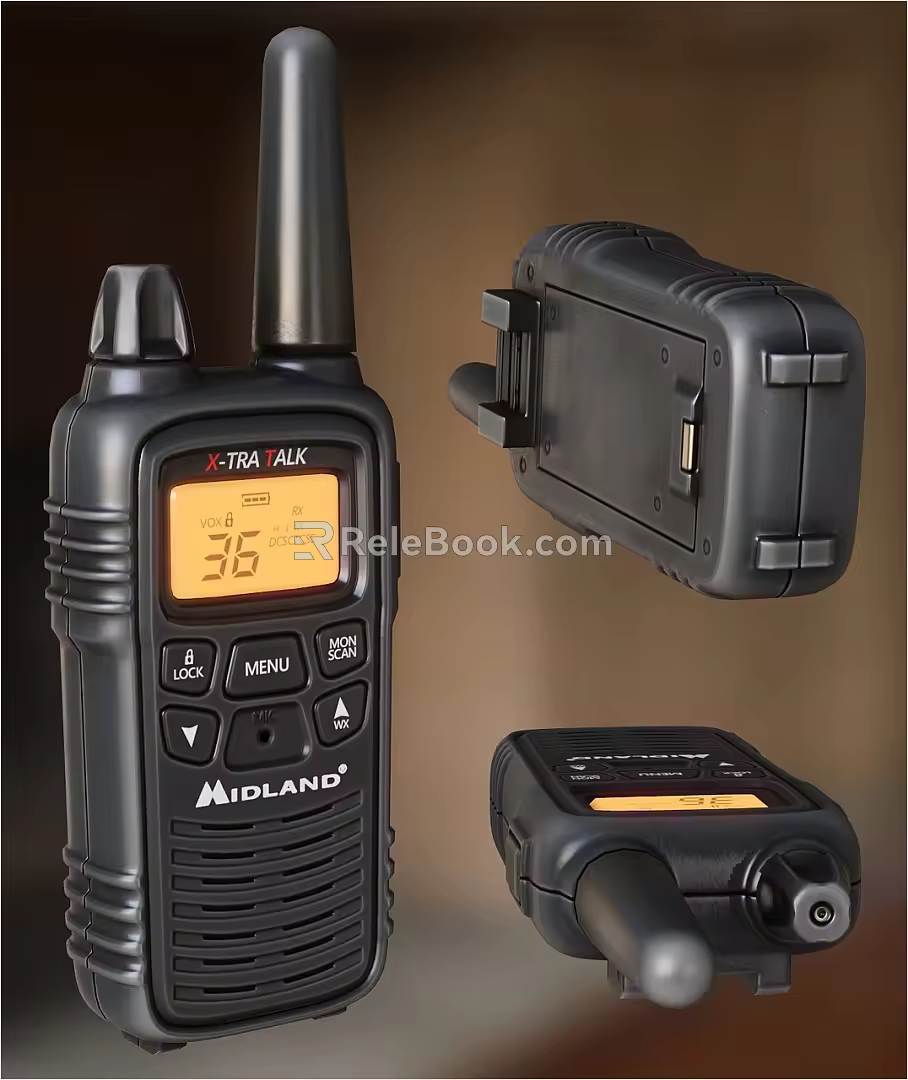 Modern intercom 3d model