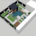 Courtyard 3d model