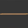 Durable Wooden Ruler with Clear Scale Markings for Accurate Hardware Tool Measurements
