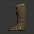 Various Styles Of Leg Braces In Brown And Beige For Daily Use