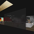Modern Restaurant Interior Design With Spherical Pendant Lights Wooden Tables And Pink Seats