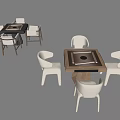Mahjong Table 3d model