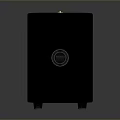 Marshall Home Audio Speaker with Black Frame and Beige Grille Design