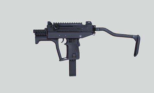 Uzi Pro 9mm submachine gun 3d model