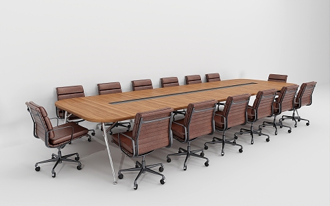 Conference table renderings 3d model