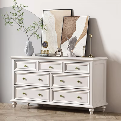 American Side Cabinet Entrance Side Cabinet 3d model