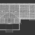 Ancient Traditional Building With Thatch Roof Wooden Walls Detailed Porch And Interior Multiple Views
