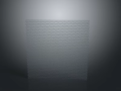 High Quality Hexagonal Mesh Metal Sheet With Durable Structure For Industrial Equipment 3d model