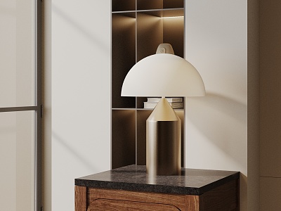 Modern table lamp 3d model