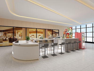 Shopping Mall Store Lottery Store Lottery Store Tooling Store 3d model