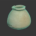 Earth Tone Crackled Ceramic Vase As Home Furniture Accent Piece