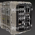 Industrial Equipment Rugged Case With Control Panel Multiple Ports Latches Handles And Waterproof Design