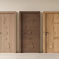 Nordic Single Door Combination 3d model